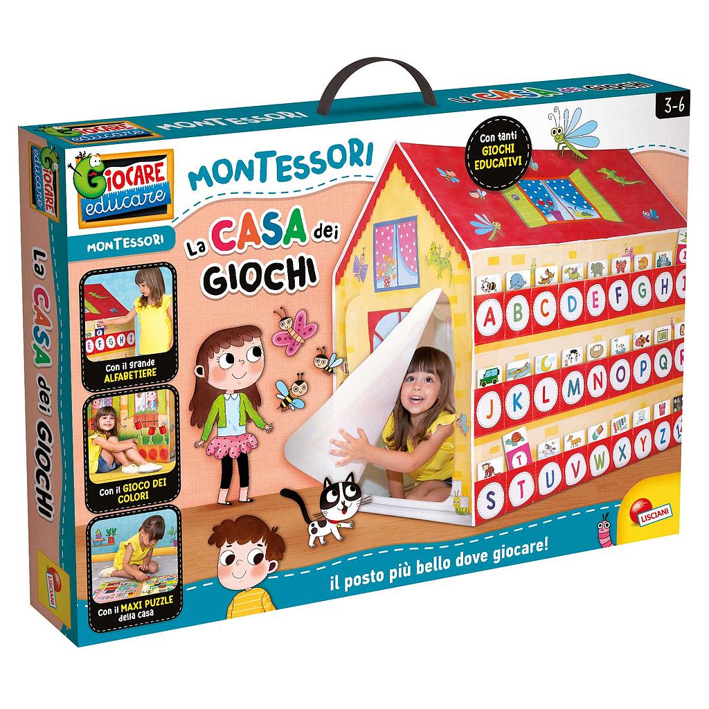 la casa dei giochi Montessori 