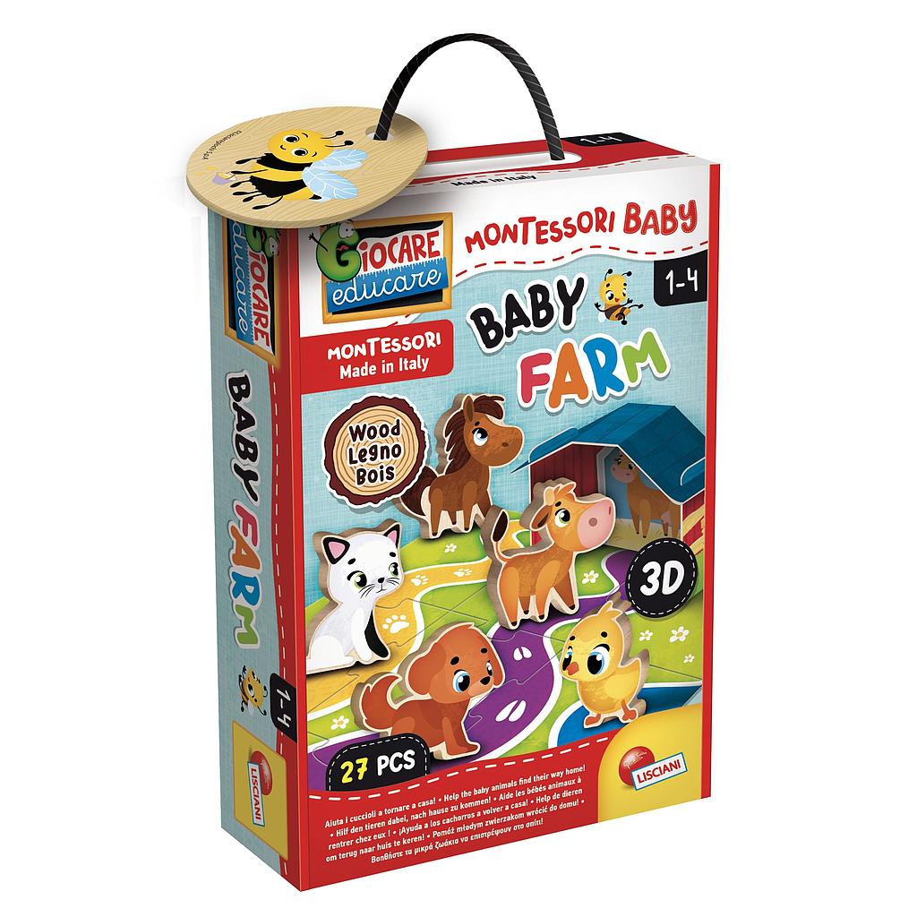 baby farm Montessori baby wood 