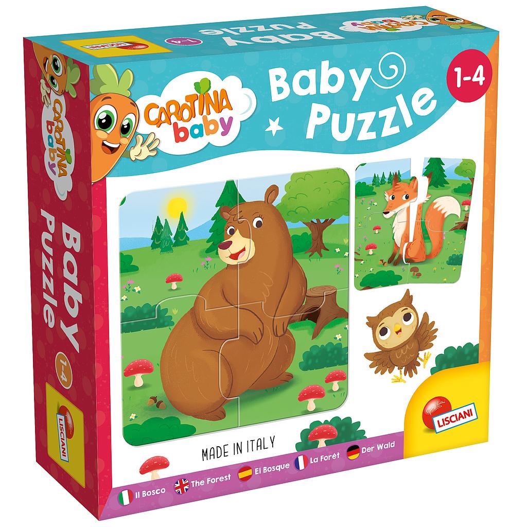 baby puzzle il bosco Carotina
