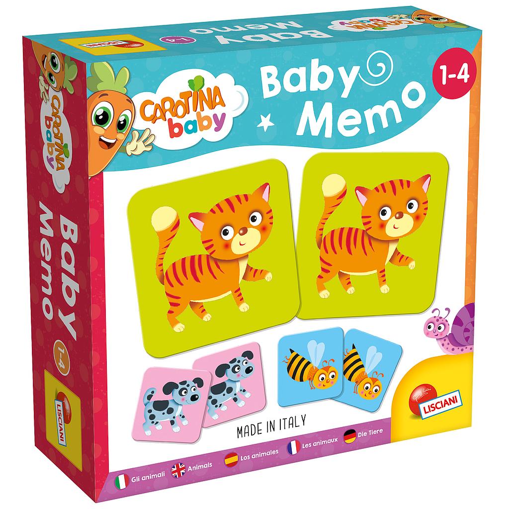 baby memo animali Carotina