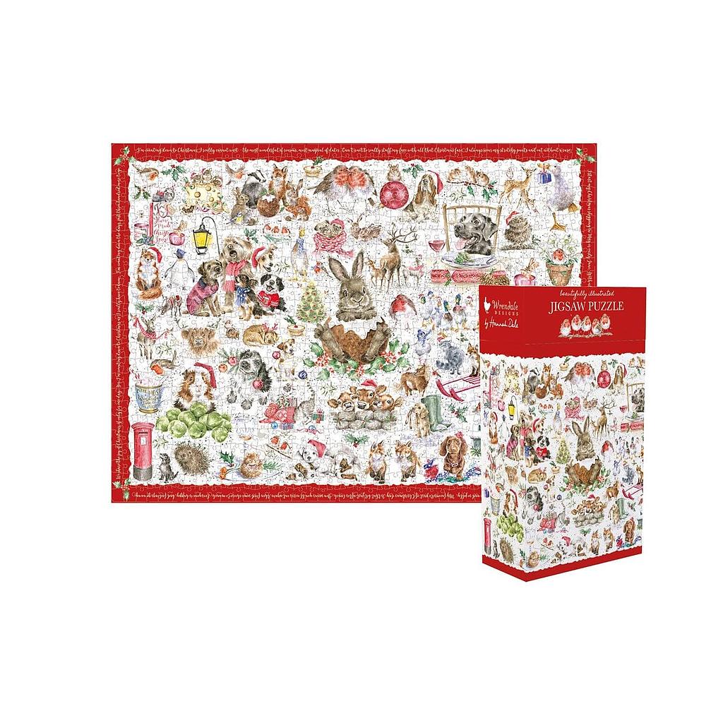The Country Set Christmas puzzle 1000