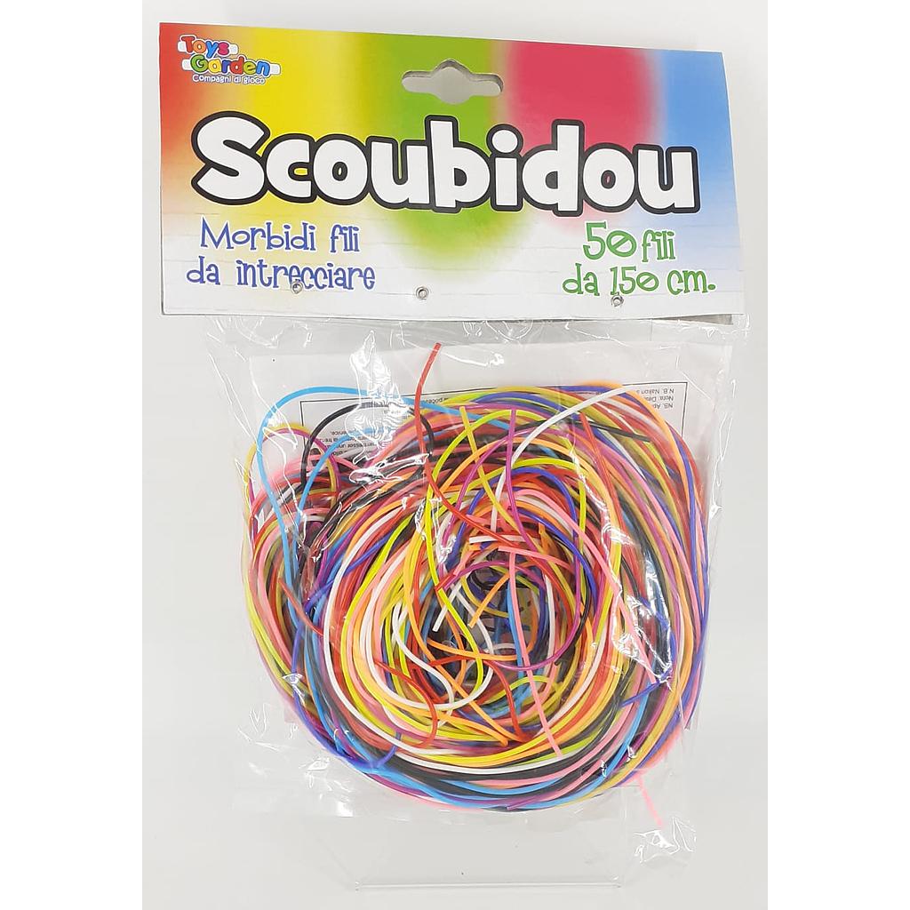 Scoubidou grande colorfoul 50 fili 1,5mt