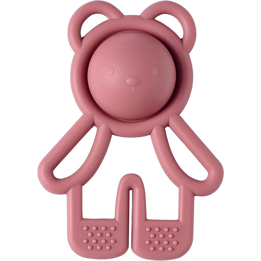 Orsetto in silicone pop-it lampone
