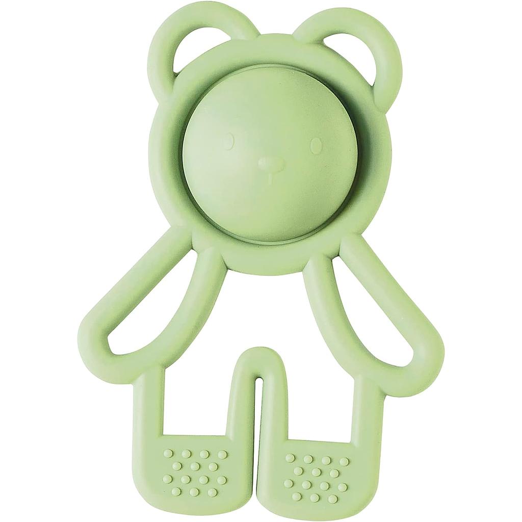 Orsetto in silicone pop-it verde