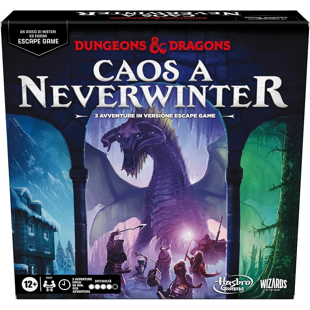 Dungeons and Dragons Caos a Neverwinter Escape room