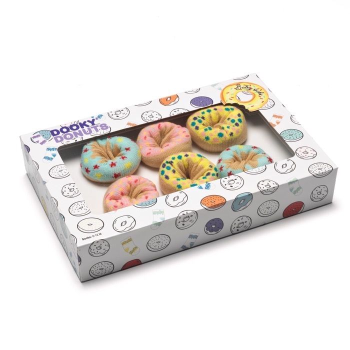 Calze donuts 3paia 0-12 mesi