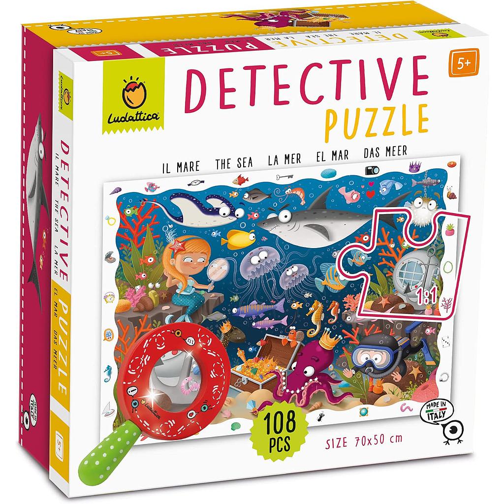 Puzzle detective Mare 108 pz