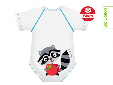 Procione body 0-36m bio cotton warm