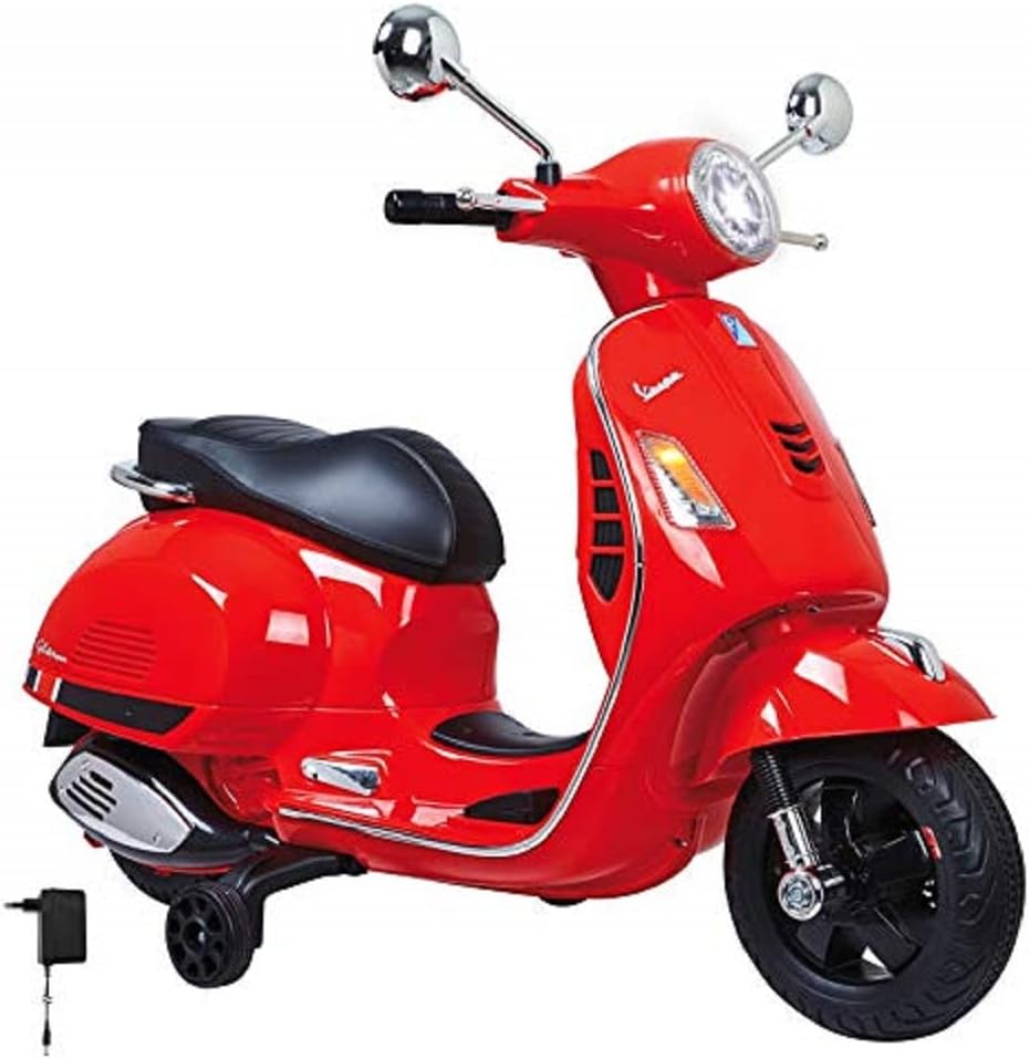 Vespa GTS rossa 12v Ride-on