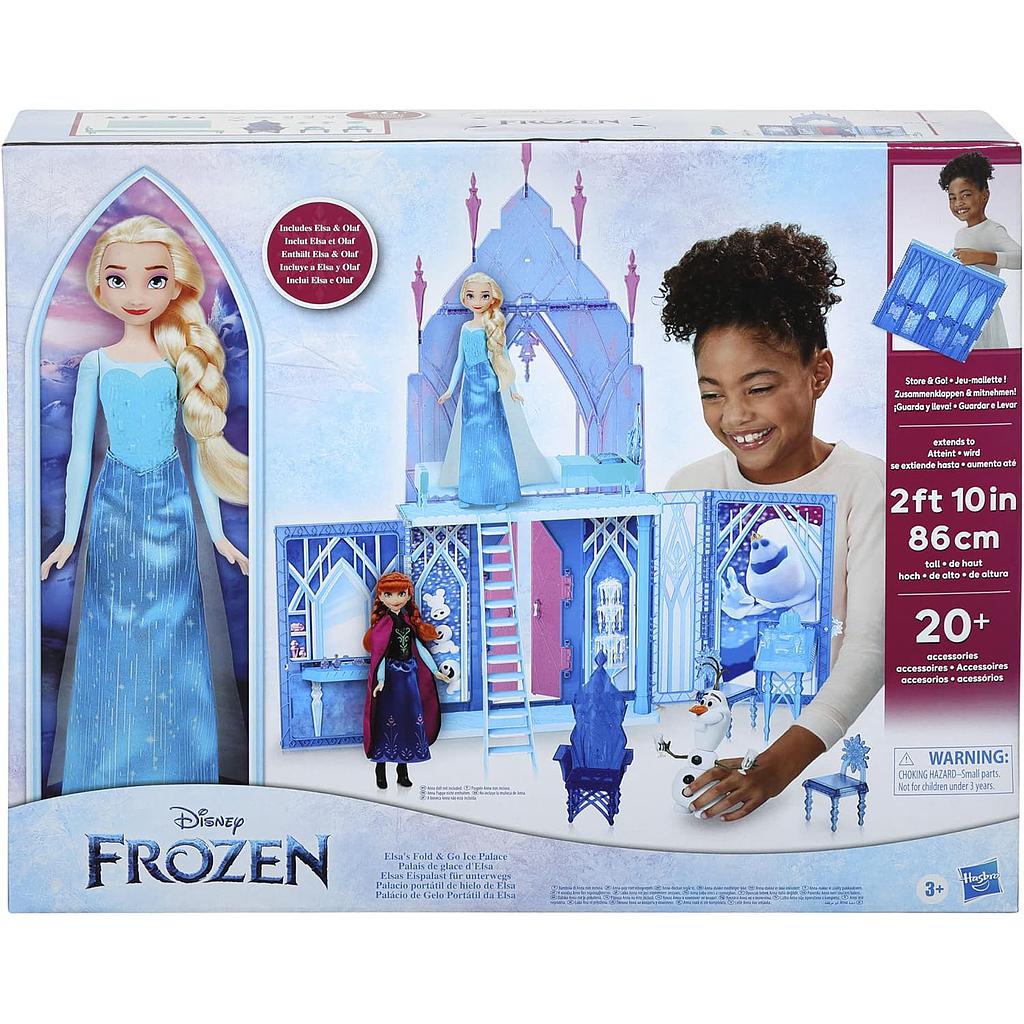 Palazza di ghiaccio con Elsa e Olaf - Disney Frozen