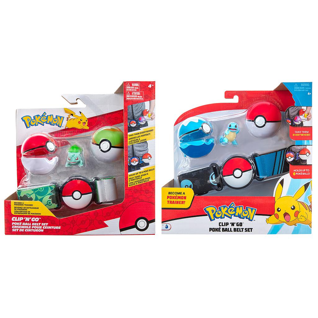 Cintura Pokemon Clip n go assortita