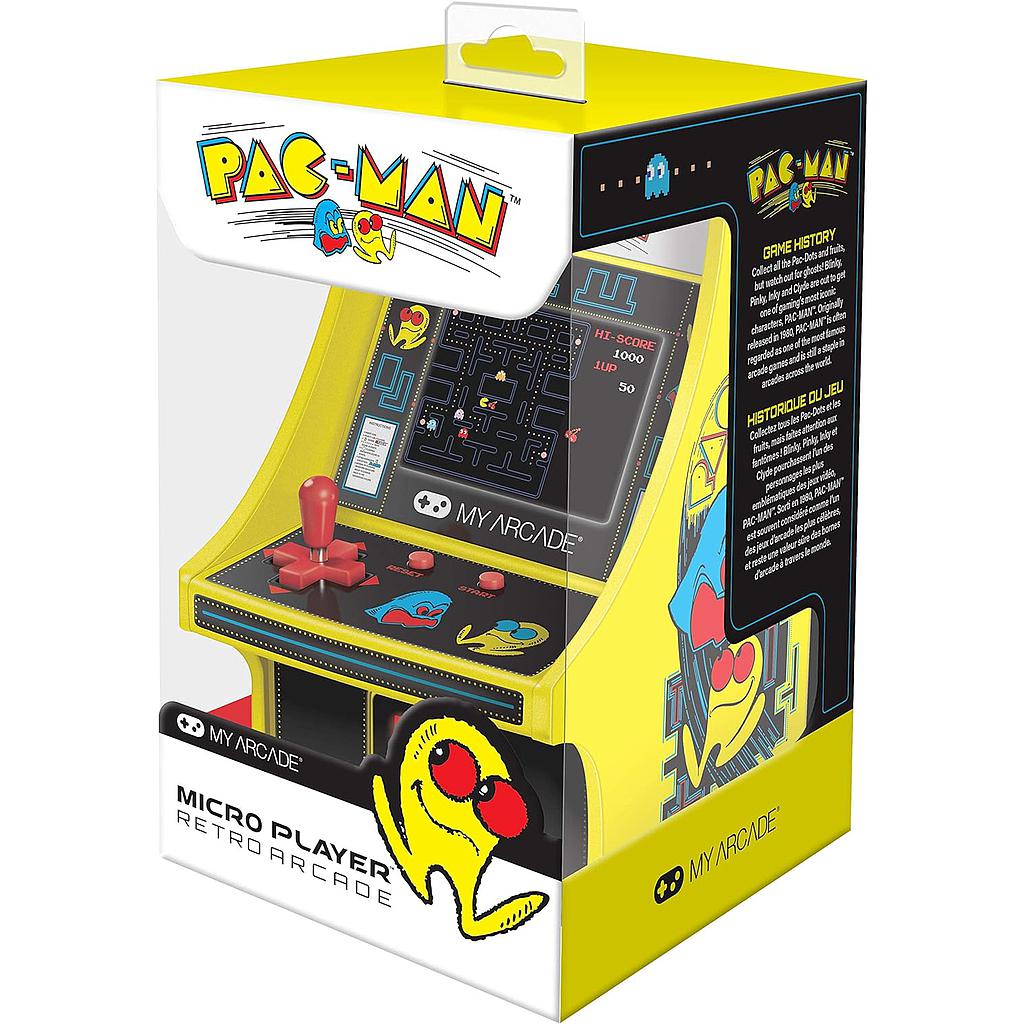 Pac-man micro player 6.75&quot; Mini cabinato Retro