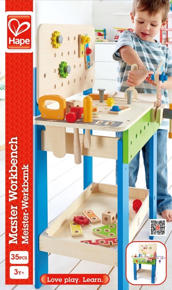 Banco da lavoro Master in legno
