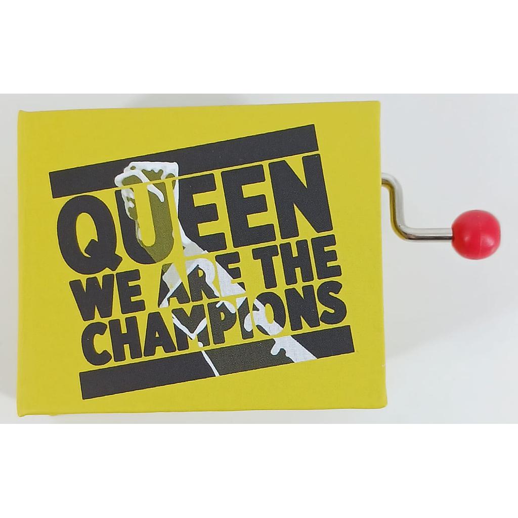 Carillon a manovella Theme We are the champions Queen