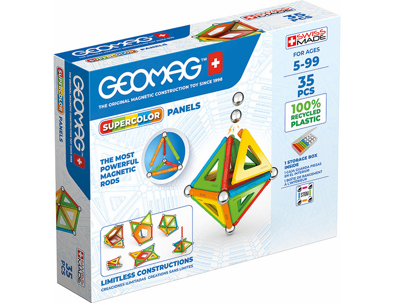 Geomag set magneti e pannelli 35 pezzi