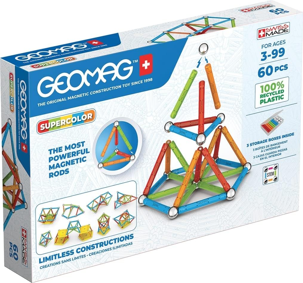 Geomag supercolor 60 pezzi