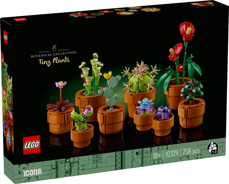 Piantine grasse lego