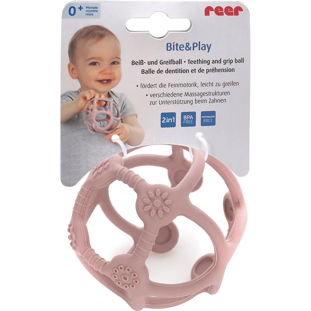 Massaggia gengive in silicone palla rosa