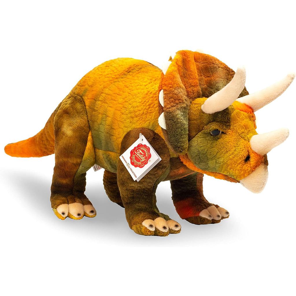 Dinosauro triceratopo 42cm