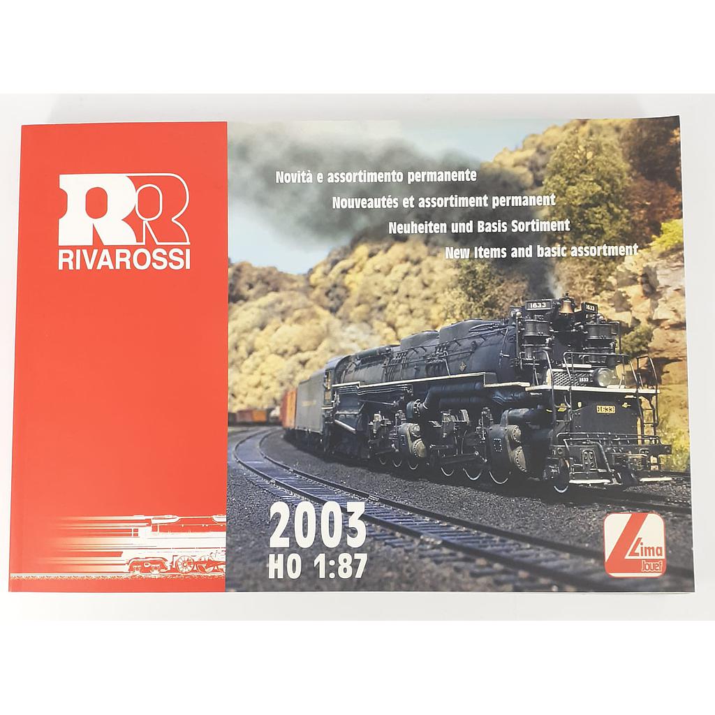 Catalogo Rivarossi 2003 ho 1:87