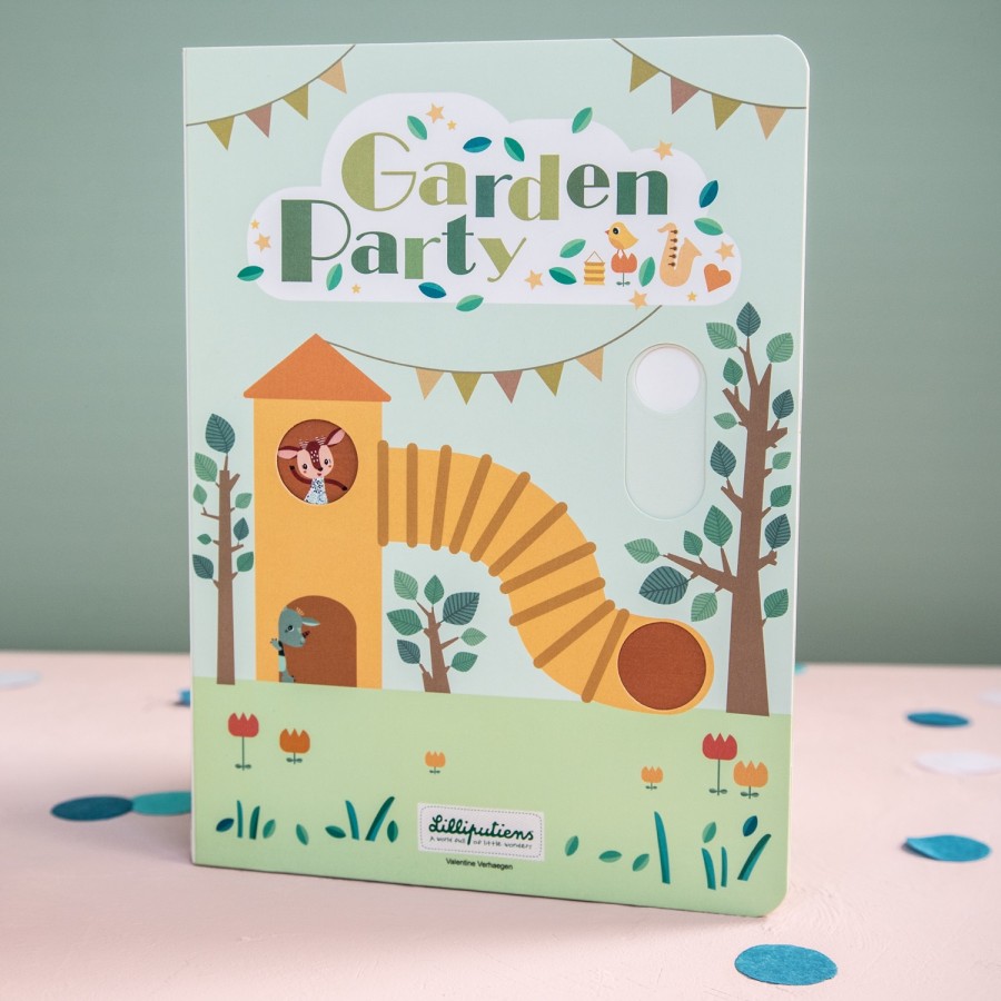 libro pop-up garden party