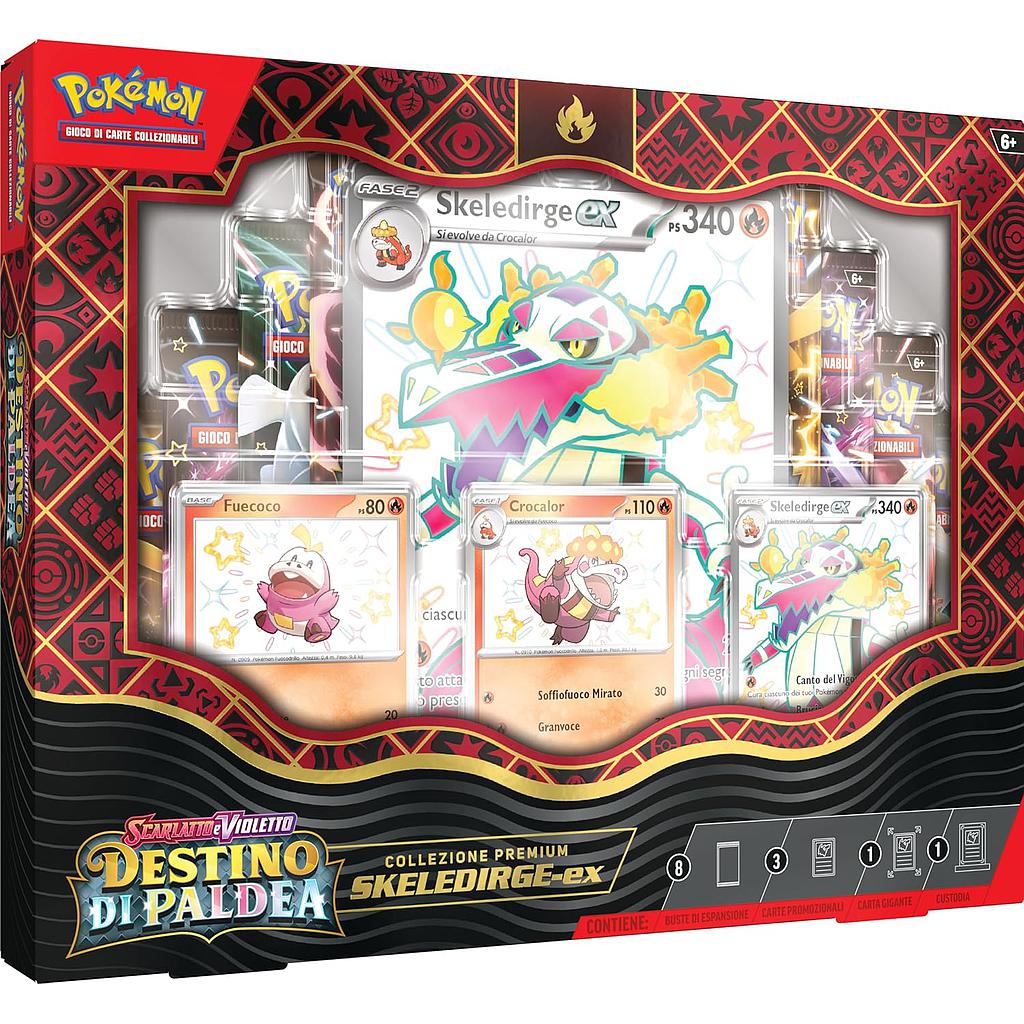 Pokemon Destino di Paldea Collezione Premium
