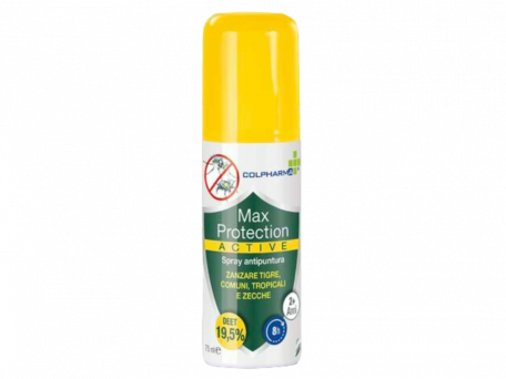 Spray Repellente Per Zanzare E Zecche - Max Protection Active