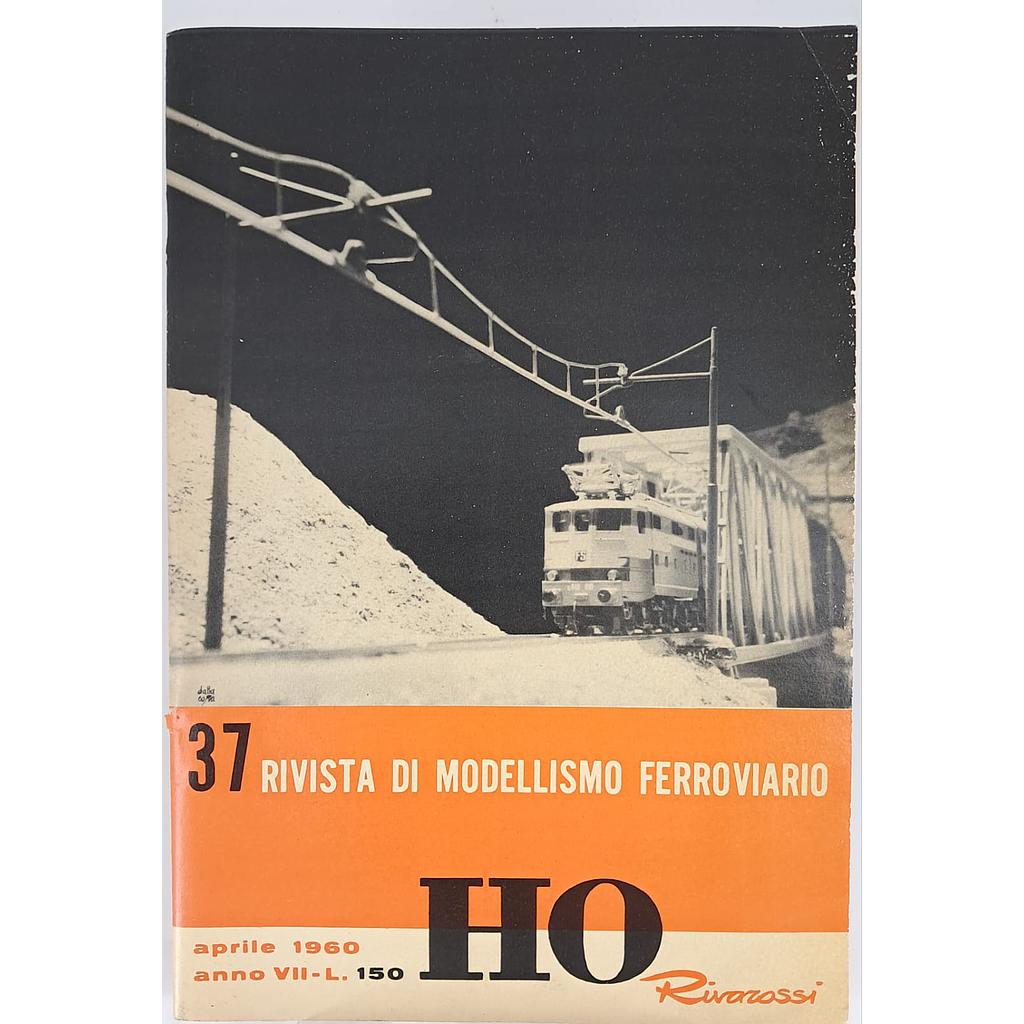Rivista di modellismo ferroviario n'37 aprile 1960