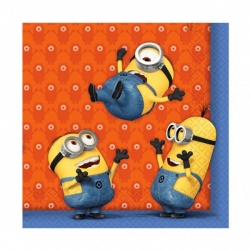 Tovagliolo 33 x 33 cm Minions 20 pz