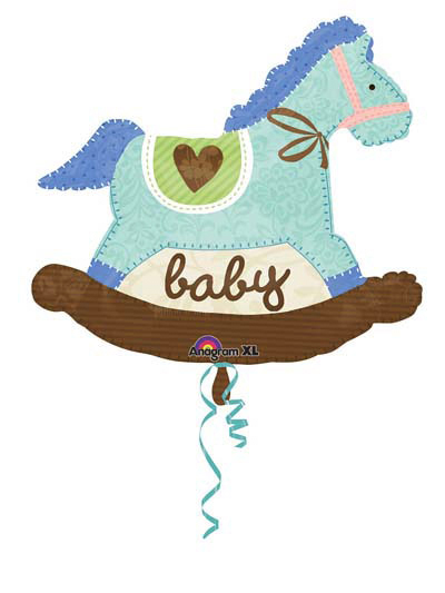 cavallo a dondolo boy foile  supershape