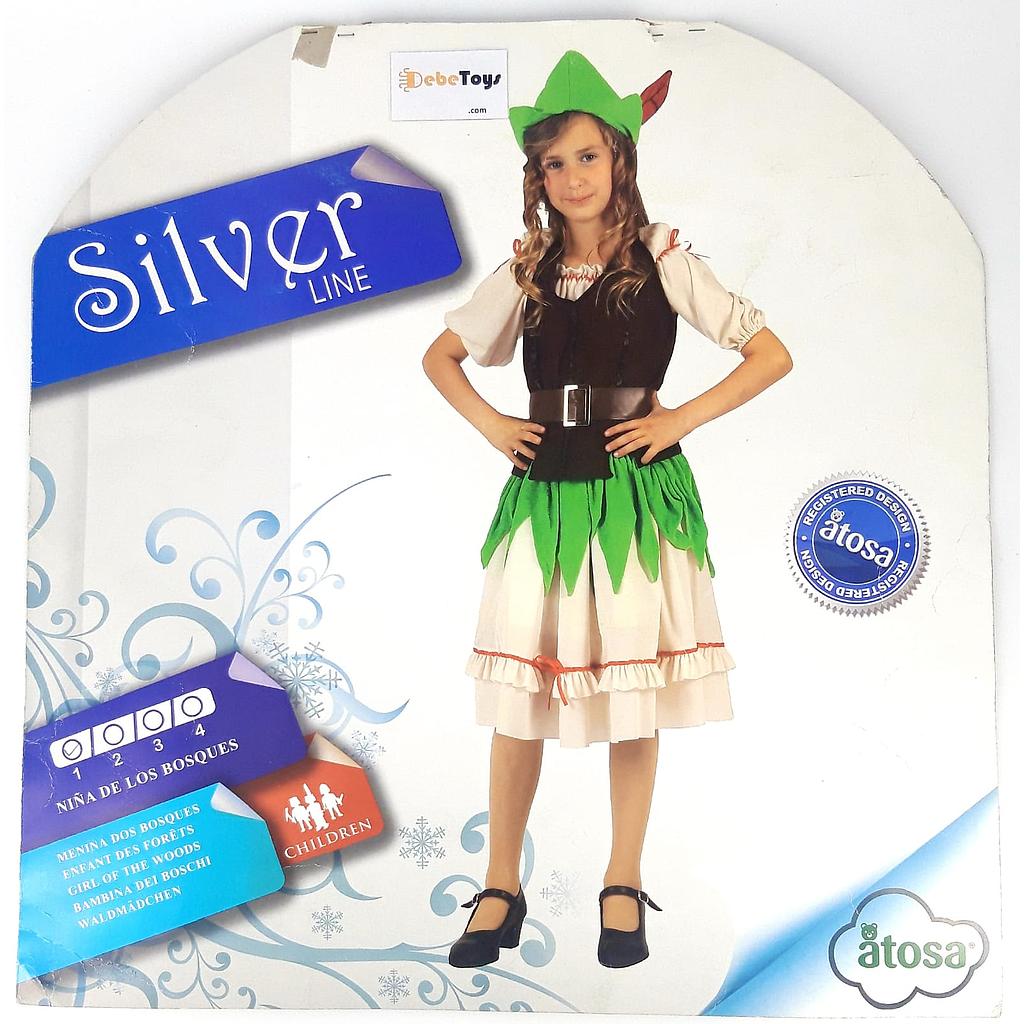 Costume bambina dei boschi