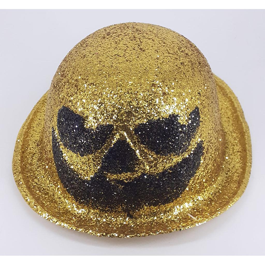 bombetta con brillantini halloween