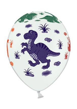 palloncino lattice dinosauri
