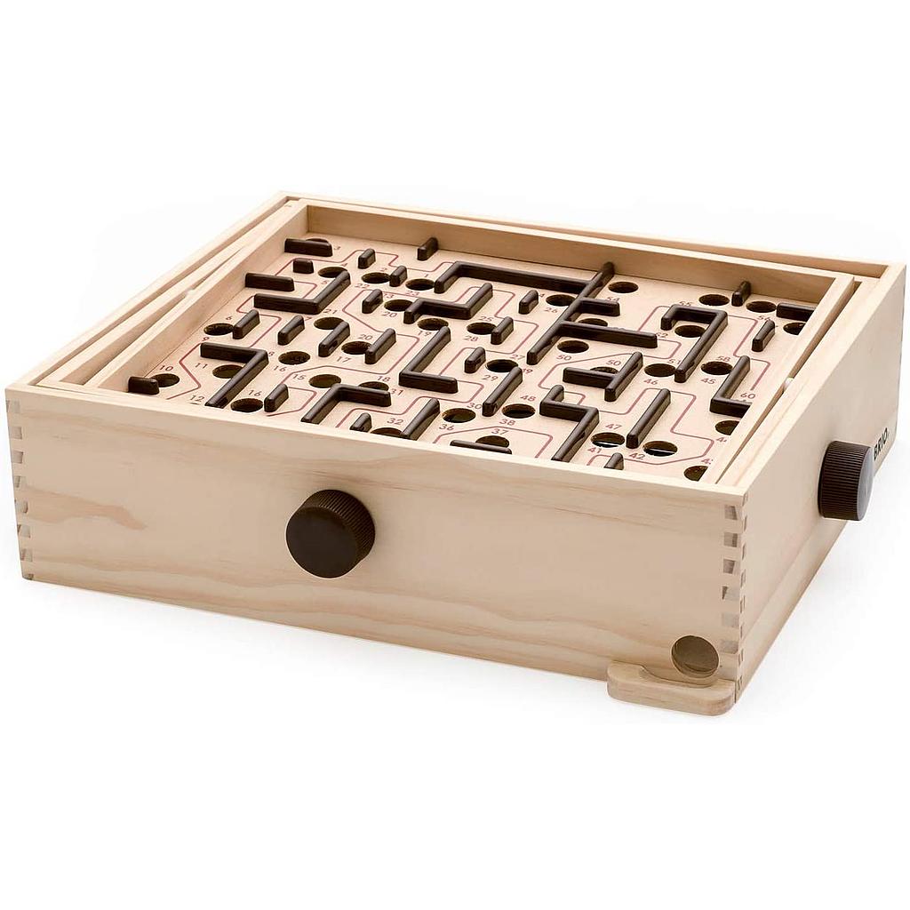 gioco del labirinto in legno