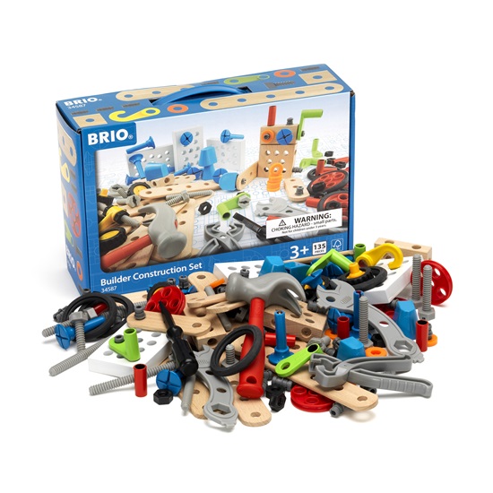 set costruzioni legno e plastica