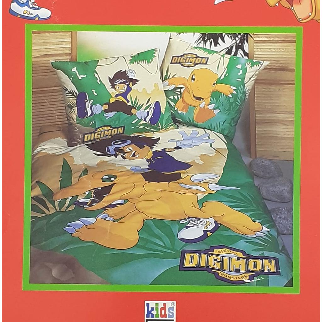 Digimon copripiumone 135x200 e copricuscino