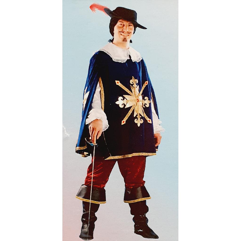 costume d'artagnan uomo tg.L