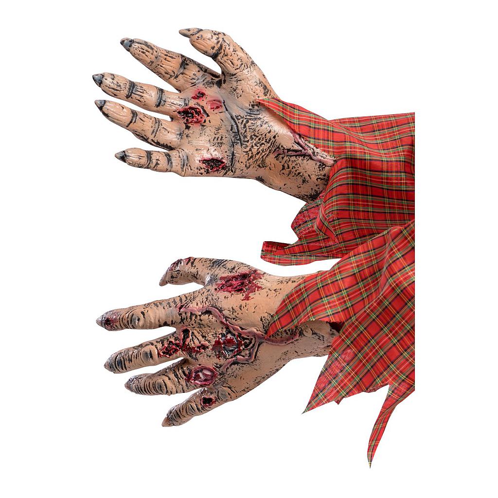 Mani giganti mostro in lattice
