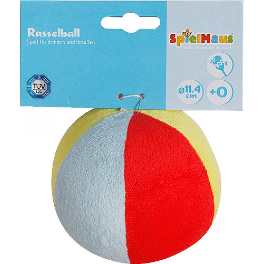 palla in peluche con sonaglio 11cm