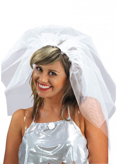 velo sposa con cerchietto