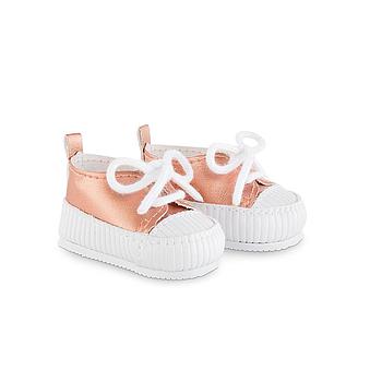 scarpe baskets oro/rosa