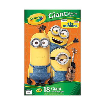 Minions maxi album da colorare