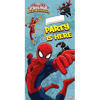 festone da porta spiderman