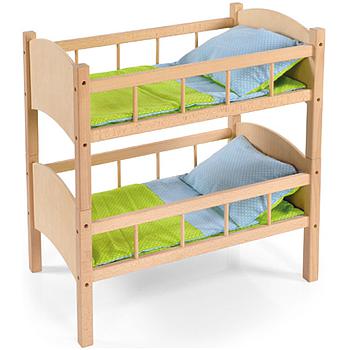 letto a castello in legno
