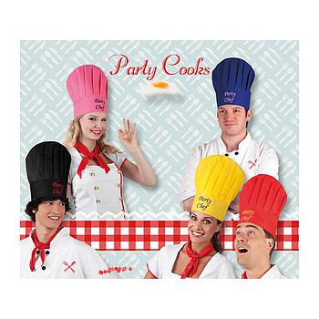 cappello cuoco party chef 
