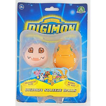 Digimon squeeze balls Koromon e Agumon