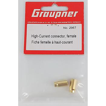 connettori dorati 6mm femmina High-Current