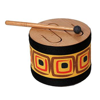tamburo in legno