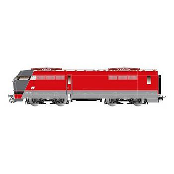 loco elettrica FS E.453.001 livrea grigio polvere/rosso
