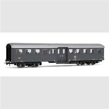 FS carrozza corbellini 2' classe grigio ardesia